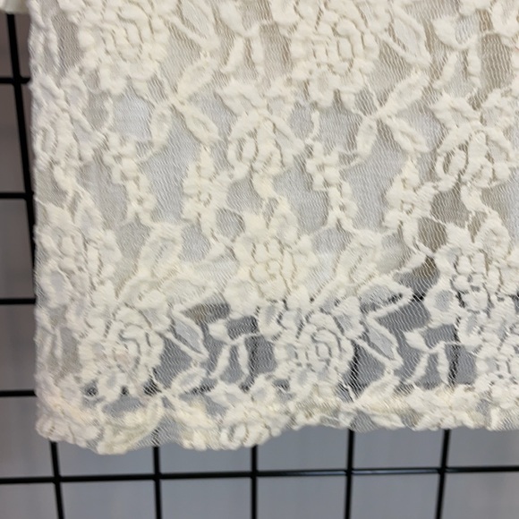 * Blu Pepper * Ivory Lace Anthropologie Dress - Picture 5 of 6